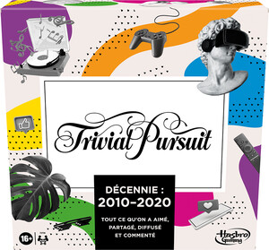 Hasbro Trivial Pursuit Decades: 2010-2020 (fr) 195166139371