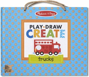 Melissa & Doug Play, Draw, Create - Trucks Melissa & Doug 31323 000772313230