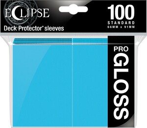 Ultra PRO Protecteurs de cartes Standard Eclipse PRO-Gloss Bleu Ciel 100ct 074427156039