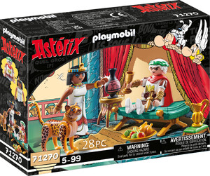 Playmobil Playmobil 71270 Astérix - Cesar et Cleopatre 4008789712707