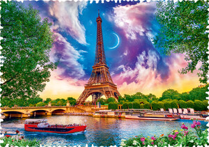 Trefl Casse-tête 600 Silhouette - Ciel De Paris 5900511111156