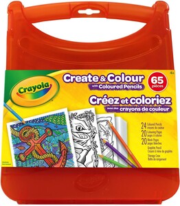 Crayola Créez et coloriez avec des crayons de couleur 063652866103