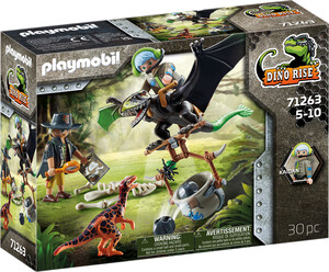Playmobil Playmobil 71263 Dino Rise Dimorphodon et rangers 4008789712639