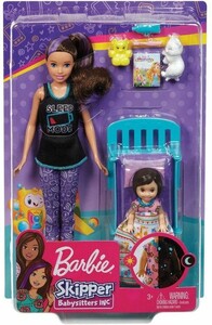 Mattel Barbie Skipper Babysitters Inc. - Ensemble de jeu Modèle 2 887961803563