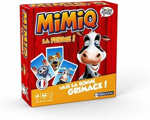 France Cartes Mimiq a la ferme - Fais la bonne grimace - 54 cartes 3114524105459