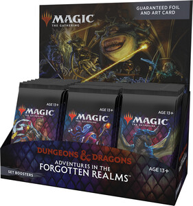 Wizards of the Coast MTG Forgotten Realms set booster Box 630509982875