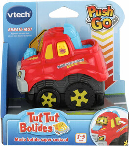 VTech VTech Tut Tut Bolides Push & Go Véhicule Mario, bolide super costaud (fr) 3417765155055