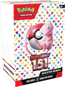 nintendo Pokemon Scarlet & Violet 151 booster bundle (6 booster) 820650853210