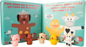 LUDI LUDI - Livre de bain avec 5 marionnettes (fr) 3550833400173
