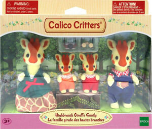 Calico Critters Calico Critters Highbranch Giraffe Family 020373219779