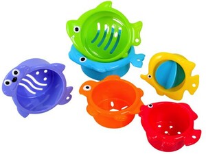 Playgo Toys Playgo tasses rigolotes pour le bain 840144191055