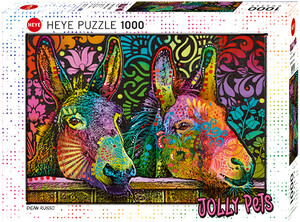 Heye Casse-tête 1000 Donkey Love, Jolly Pets 4001689299378