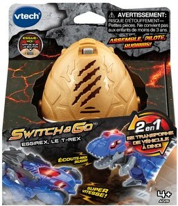 VTech Switch & Go® Hatch-a-Dino T-Rex (fr) 3417765591068