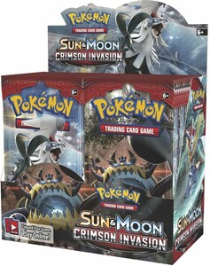nintendo Pokémon Sun & Moon Crimson Invasion Booster Box 820650812491