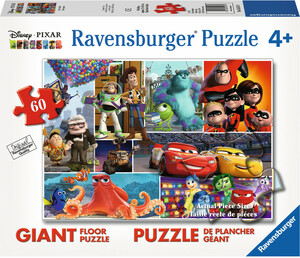 Ravensburger Casse-tête 60 plancher Disney Pixar Les copains Pixar 4005556055470