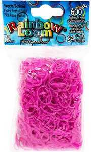 Rainbow Loom Élastiques à bracelet Sweets: Fairy Pastel Pink 812317021179