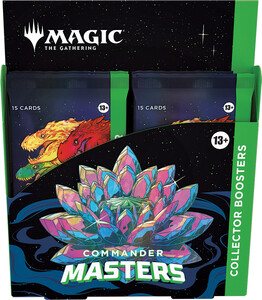 Wizards of the Coast MTG Commander Masters Collector Booster Box 195166216683