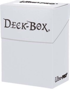 Ultra PRO Deck Box solid blanc 074427825911
