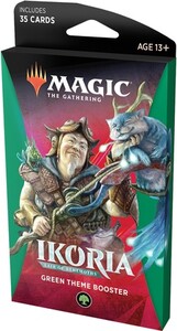 Wizards of the Coast MTG Ikoria Lair of Behemoths Theme Booster Green *