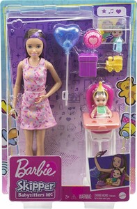 Mattel Barbie Skipper Babysitters Inc. - Ensemble de jeu Modèle 3 887961909623