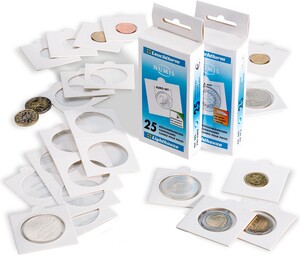 Lighthouse Publications, Inc. monnaie coin holders Pieces sous cadres 20mm paquet de 25 (0.01$ - 0.10$) -leuch 4004117168376