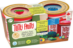Tutti Frutti Pâte à modeler 2 pots sans gluten 061404171567