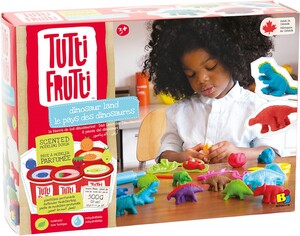 Tutti Frutti Pâte à modeler ensemble Le pays des dinosaures (fr/en) 061404148156