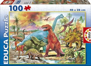 Educa Borras Casse-tête 100 pièces - Dinosaures 8412668131798
