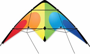 Premier Kites Cerf-volant acrobatique Flash Arc-en-ciel 630104160036