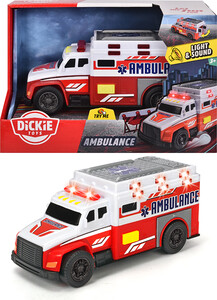 Dickie Toys City Heroes - Ambulance Sons et lumières 15cm 4006333036606