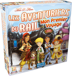 Days of Wonder Les aventuriers du rail mon premier voyage (fr) base Europe 824968202272