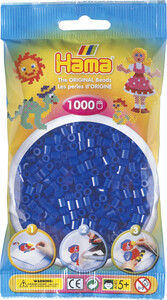 Hama Hama Midi 1000 perles bleu néon 207-36 028178207366