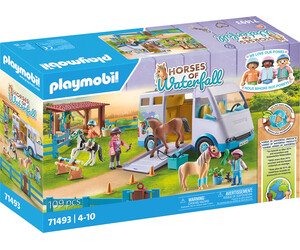 Playmobil Playmobil 71493 Van pour cheval et poneys avec enclos 4008789714930