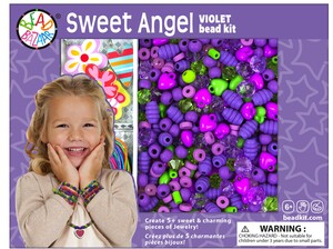 Bead Bazaar Perles petit ange violet 633870006737