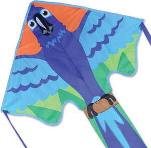 Premier Kites Cerf-volant monocorde large facile à voler ara bleu 46'' x 90'' 630104440695