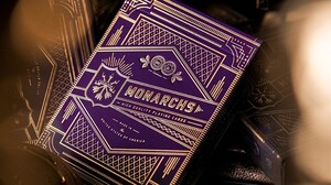 Bicycle Cartes à jouer Theory11 - Monarchs (Purple) 708828938436