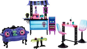 Mattel Monster High - Ensemble de jeu Café Lounge Coffin Bean 194735069859