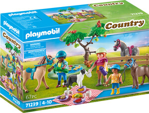 Playmobil Playmobil 71239 Cavalier, chevaux et pique-nique 4008789712394