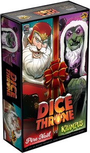 Lucky Duck Games Dice Throne (fr) Père-Noël contre Krampus 691835188638