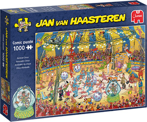 Jumbo Casse-tête 1000 Jan van Haasteren - Acrobates de cirque 8710126190890