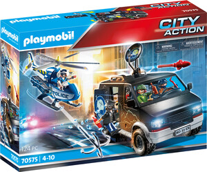Playmobil Playmobil 70575 Camion de bandits et policier (juillet 2021) 4008789705754