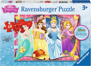 Ravensburger Casse-tête 60 Princesse Disney Coeur, paillettes 4005556096329