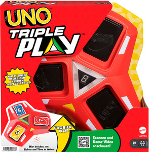 Mattel Jeu Uno Triple Play 194735006960