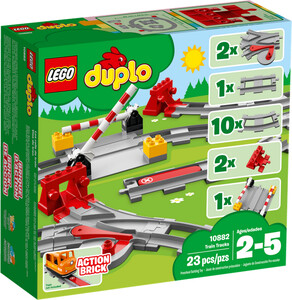 LEGO LEGO 10882 Duplo Les rails du train 673419284042