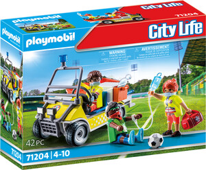 Playmobil Playmobil 71204 Vehicule de secours 4008789712042