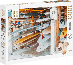 Belvedere Puzzle Casse-tête 1000 Prestige - Planches de surf 061152817403