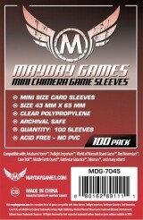 Mayday Games Protecteurs de cartes mini chimera 43x65mm 100ct 080162891111
