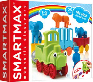 SmartMax SmartMax Mon premier train des animaux du cirque (construction magnétique) 5414301249887