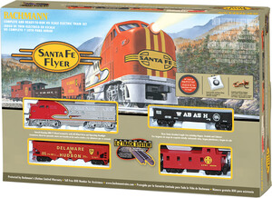 Bachmann Train électrique Santa Fe Flyer (HO Scale) 022899006475
