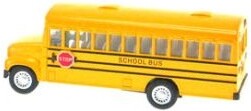 Autobus scolaire 5" métal à rétro-friction 809519102164